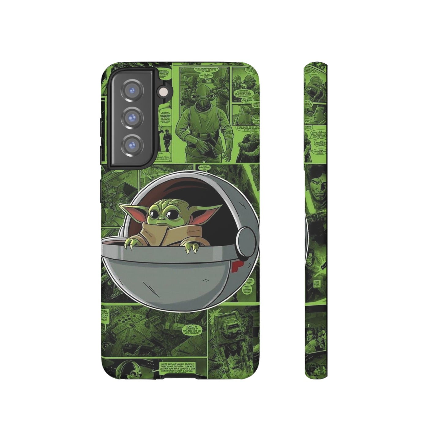 baby Yoda phone case/ for Samsung & Google phones/ media collection/Tough Cases