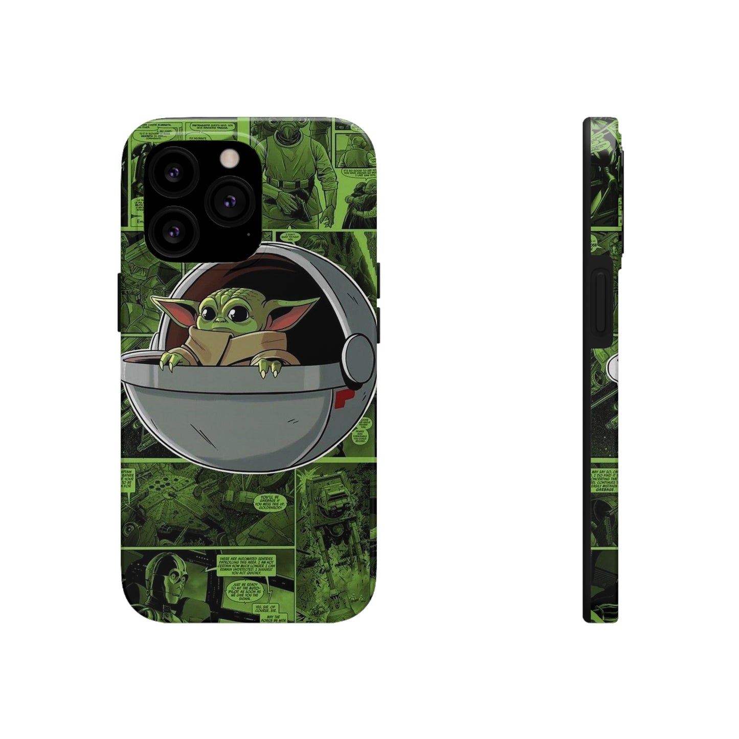 Baby Yoda phone case/ iPhone case/ media collection/ Tough Phone Cases