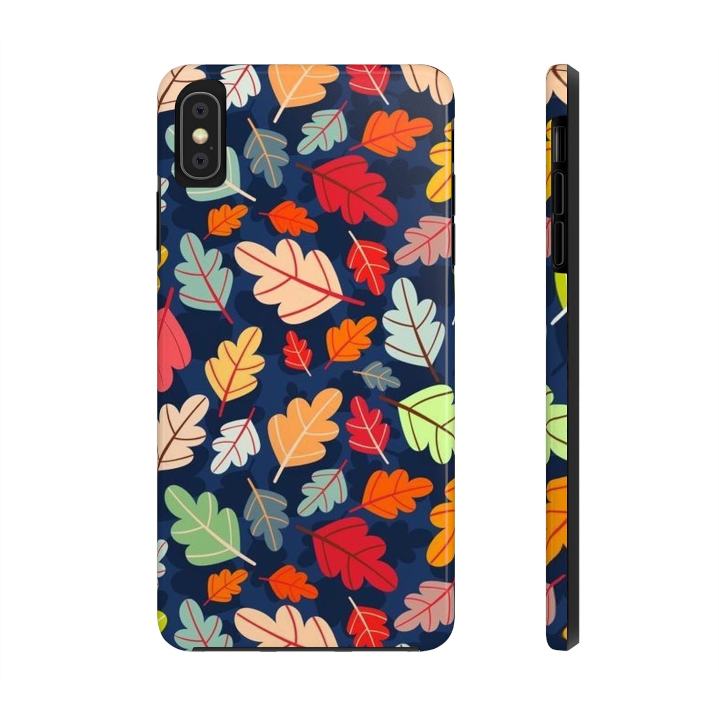 Fall leaves/ iPhone case/ fall & Halloween collection/ Tough Phone Cases