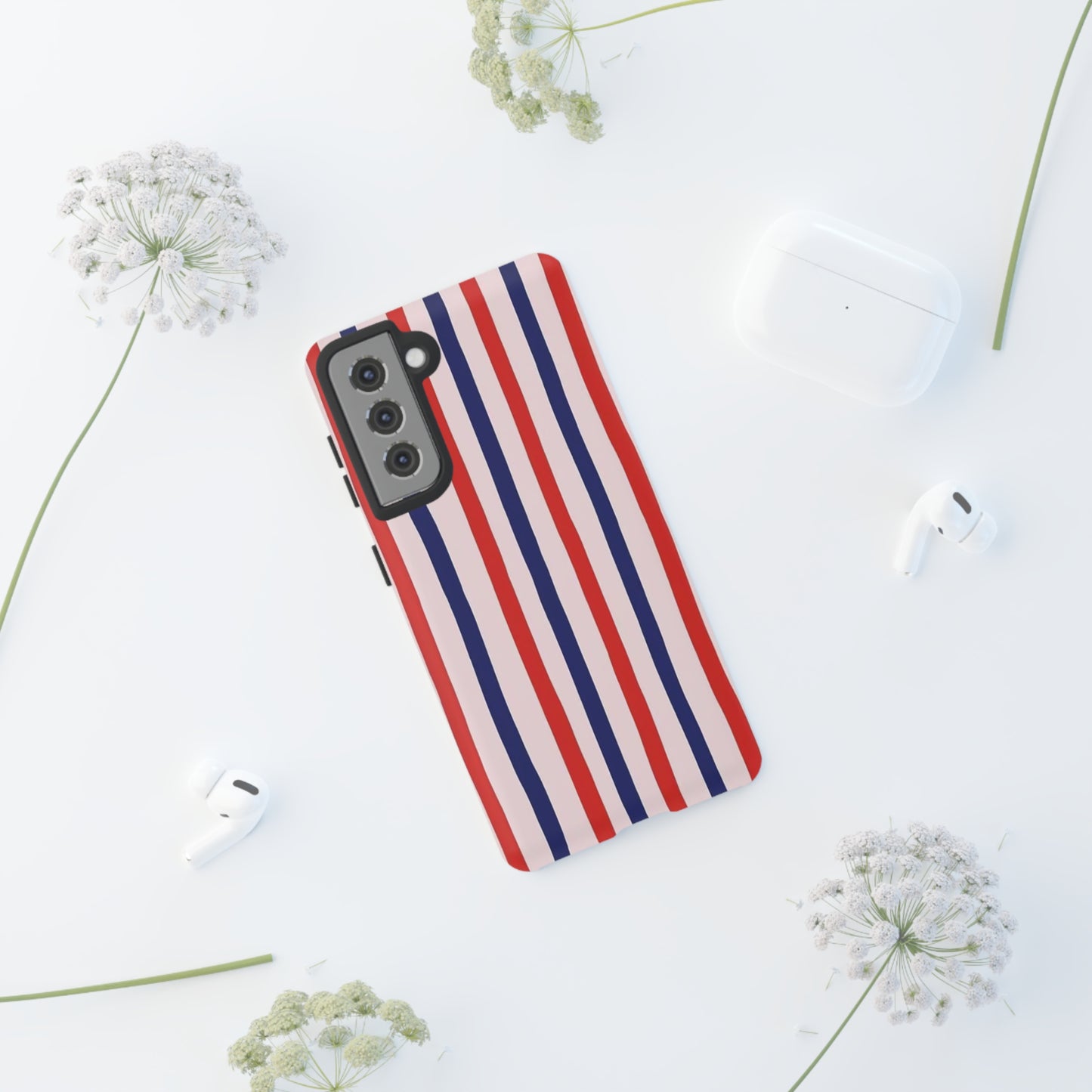 July stripes/ phone case for Google & Samsung phones/ summer collection Tough Cases