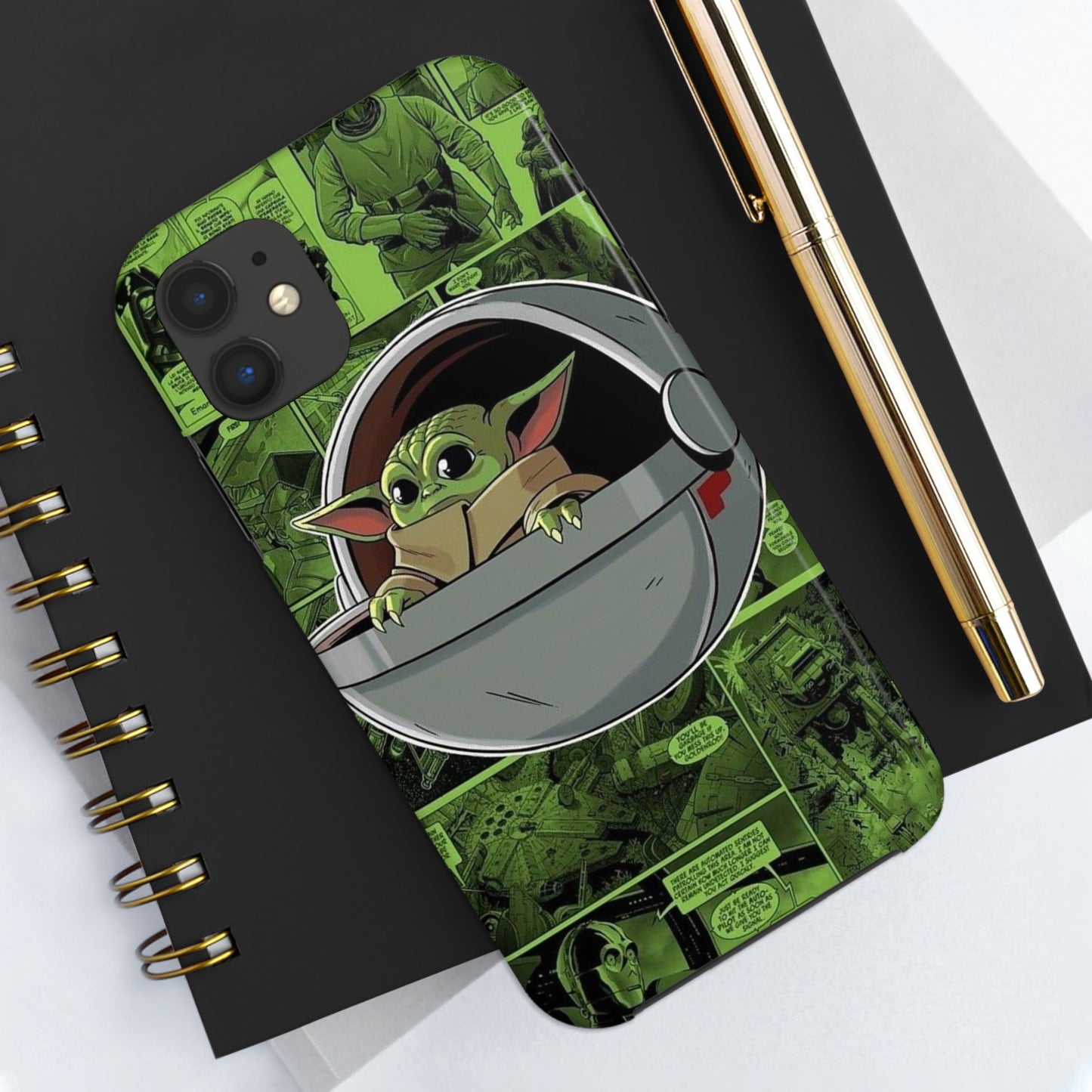 Baby Yoda phone case/ iPhone case/ media collection/ Tough Phone Cases