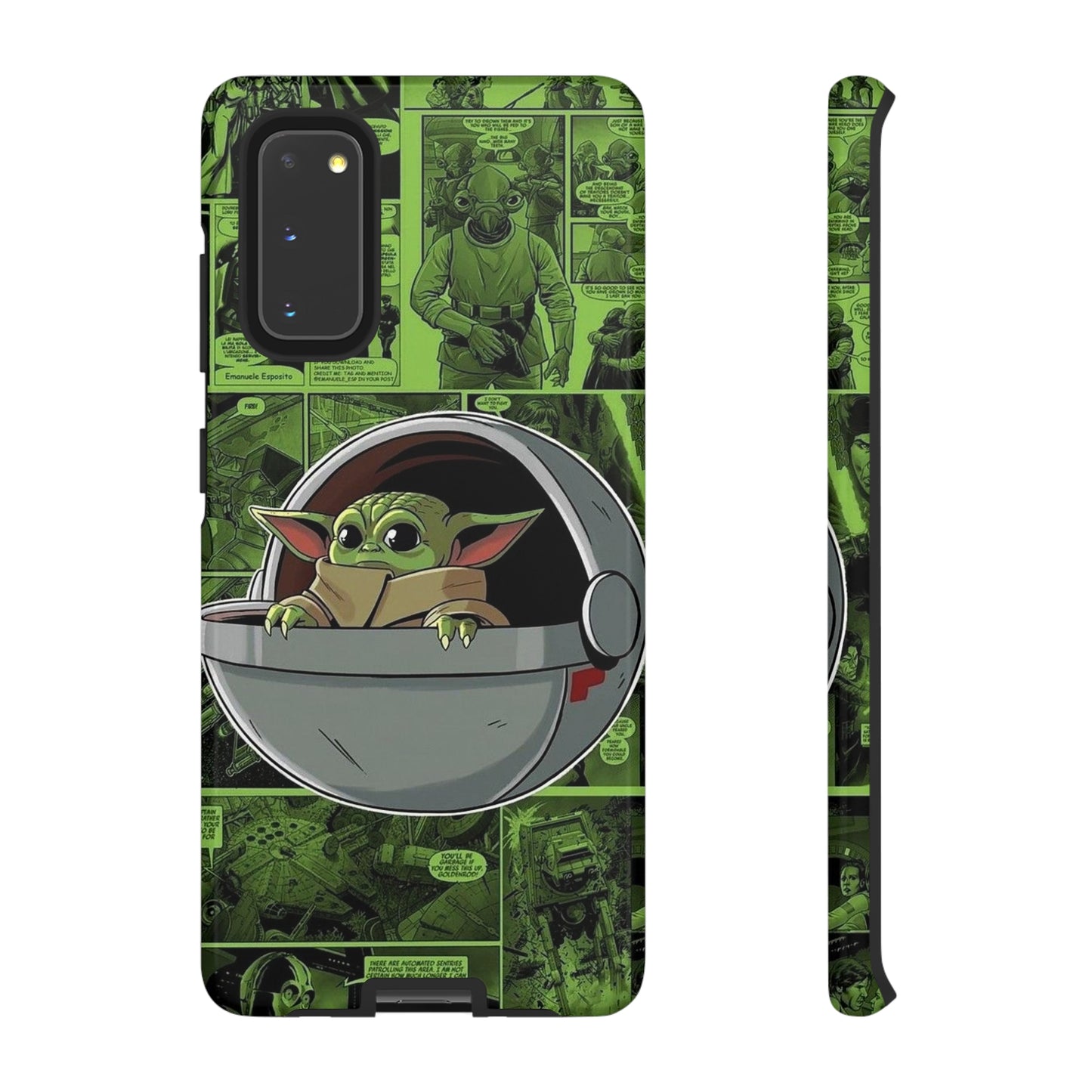 baby Yoda phone case/ for Samsung & Google phones/ media collection/Tough Cases