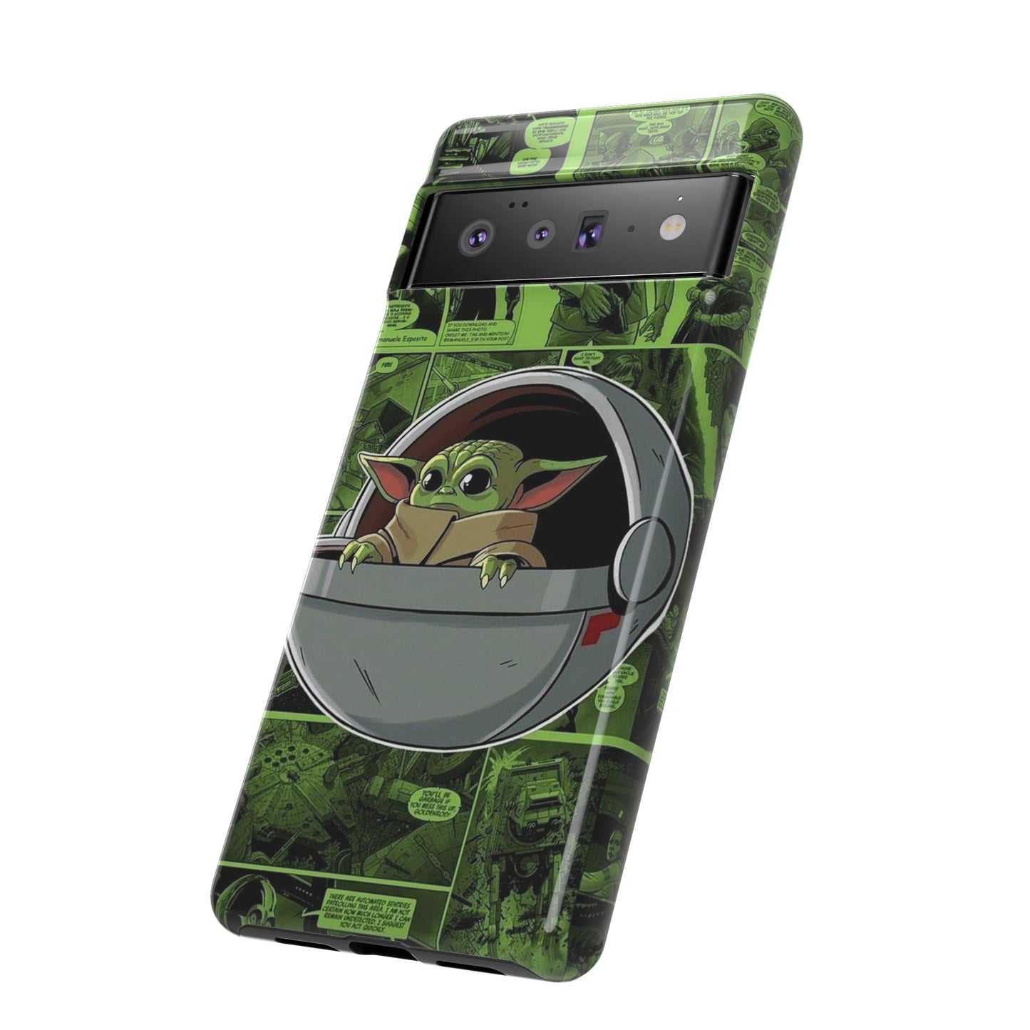 baby Yoda phone case/ for Samsung & Google phones/ media collection/Tough Cases