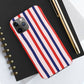 July stripes summer collection Tough Phone Cases, Case-Mate