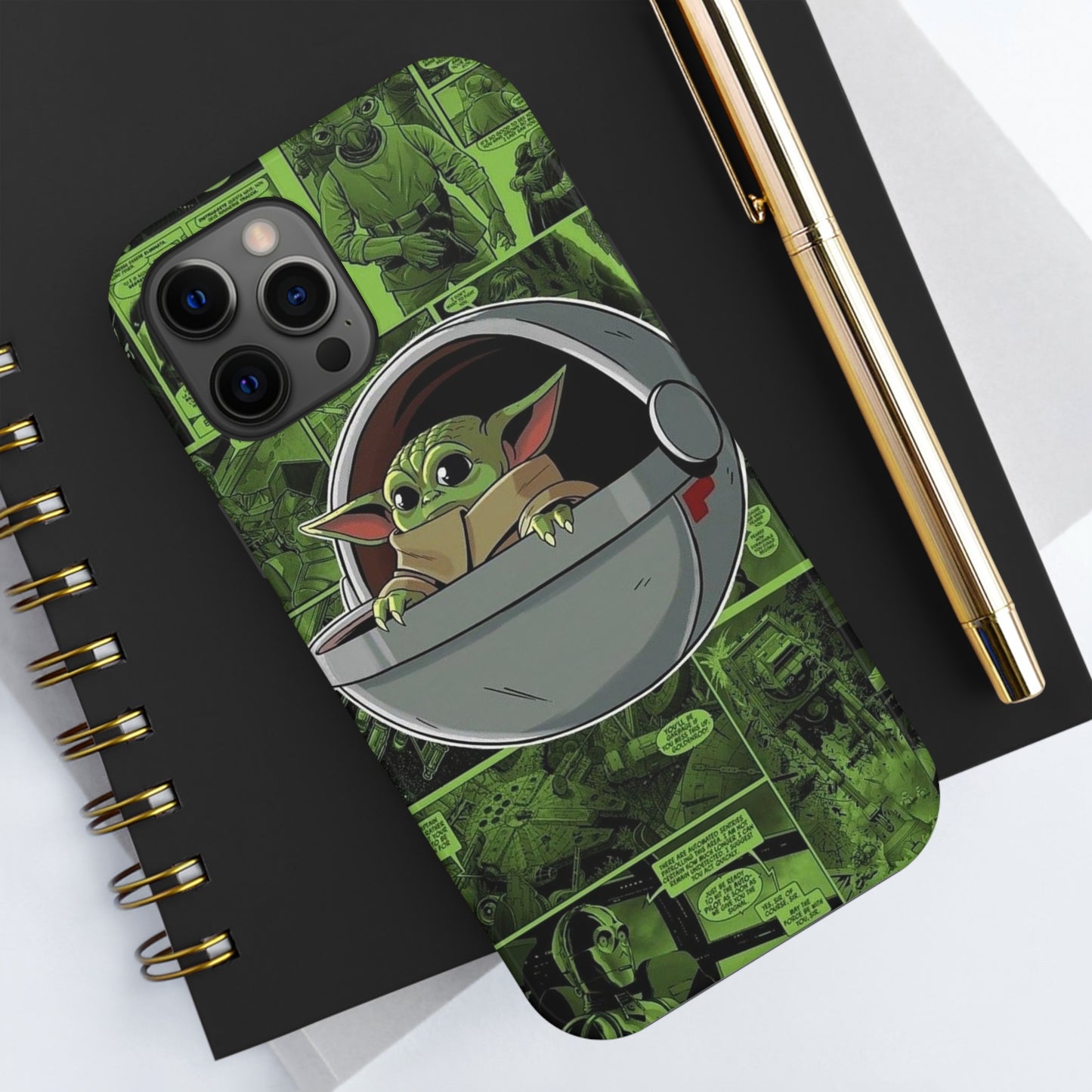 Baby Yoda phone case/ iPhone case/ media collection/ Tough Phone Cases