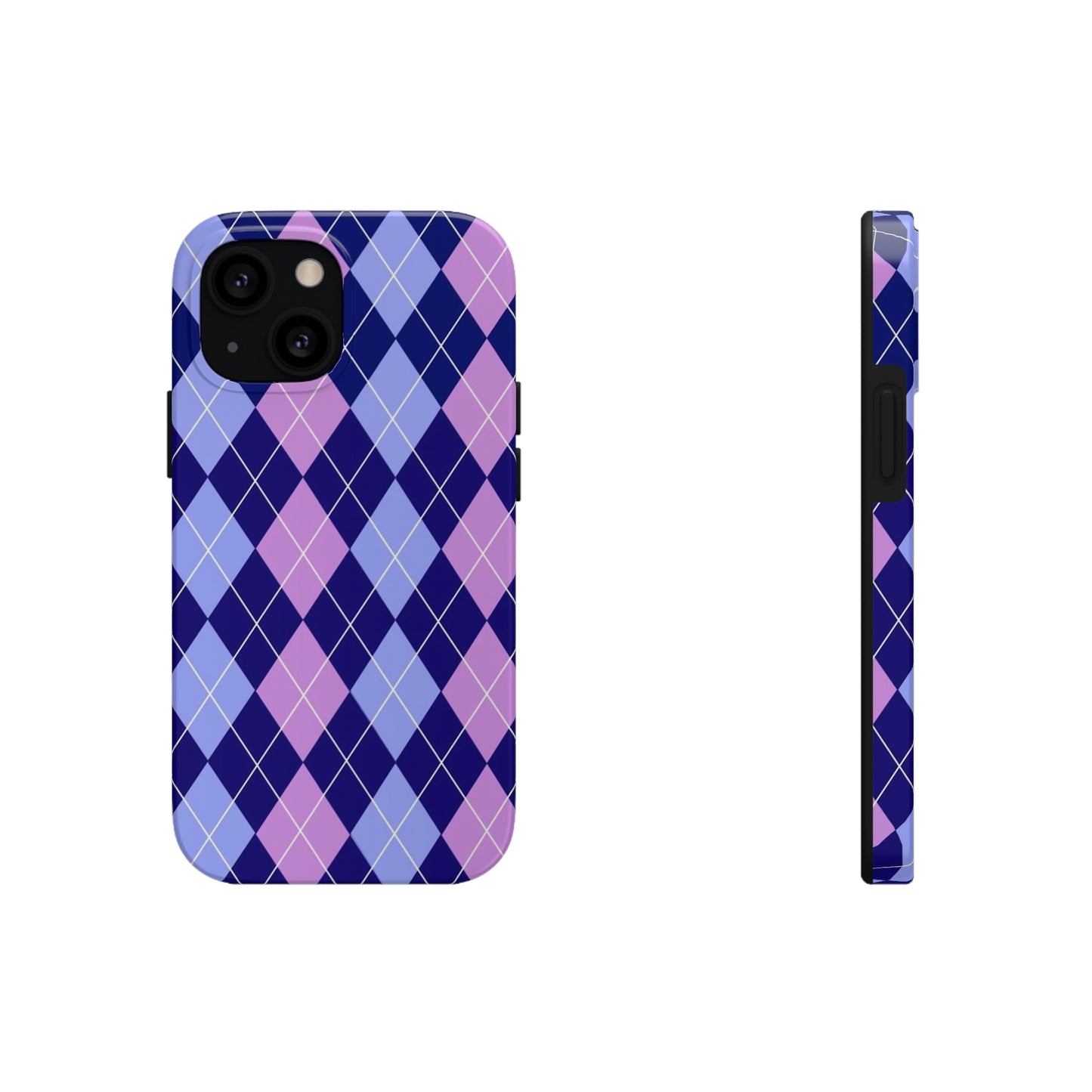 Purple plaid sweater phone case/ for iPhone/ plaid collection/ Tough Phone Cases