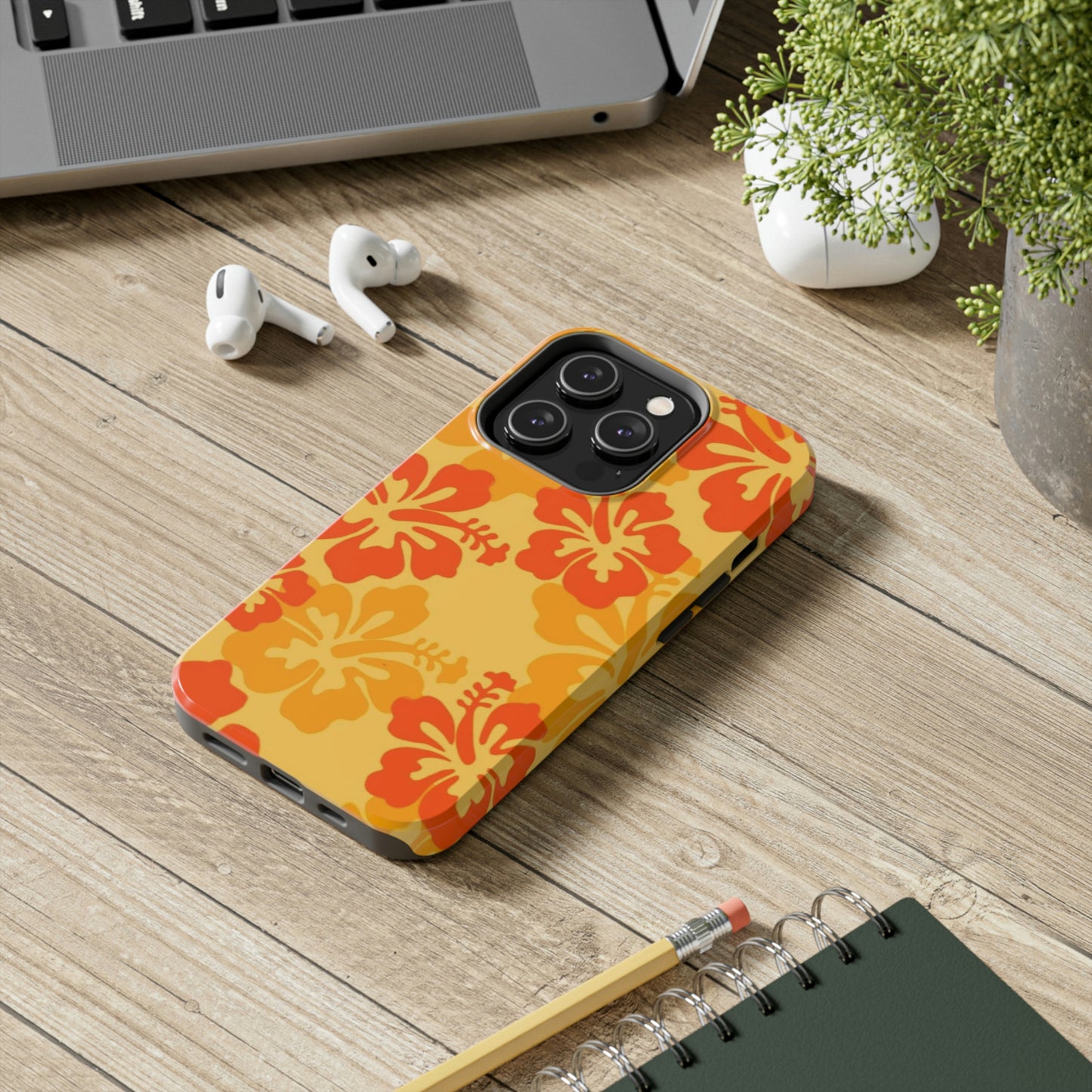 Orange summer, for iPhone, summer collection Tough Phone Cases, Case-Mate