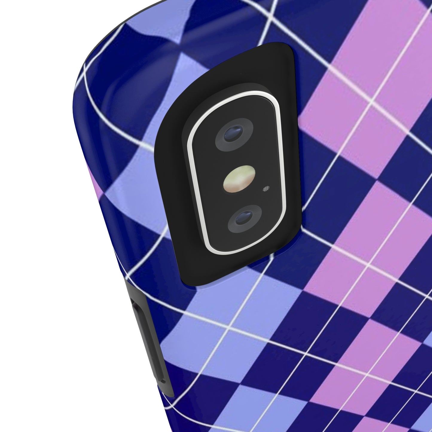 Purple plaid sweater phone case/ for iPhone/ plaid collection/ Tough Phone Cases