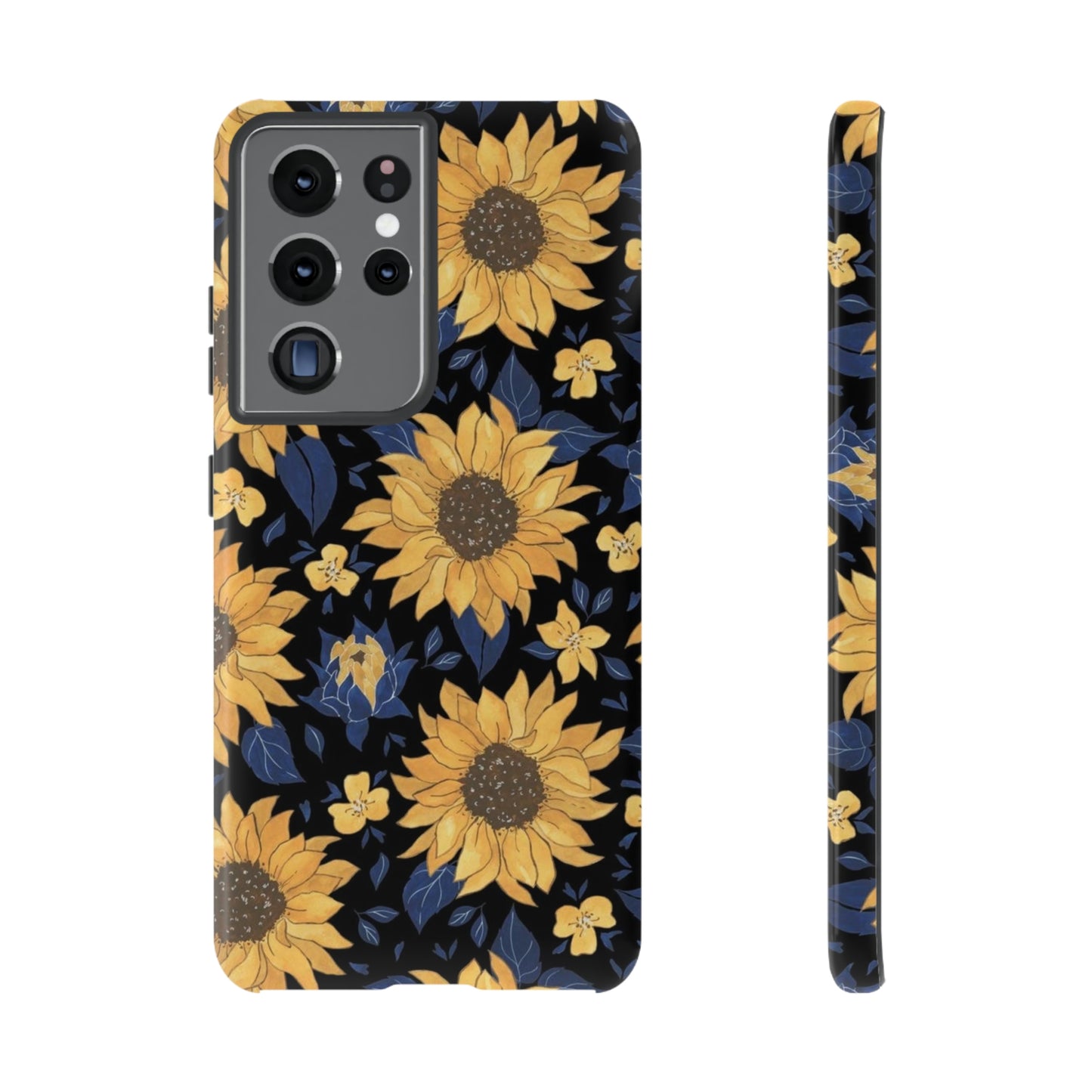 Sunflower phone case/ for Samsung & Google phones/ Floral collection/ Tough Phone Cases