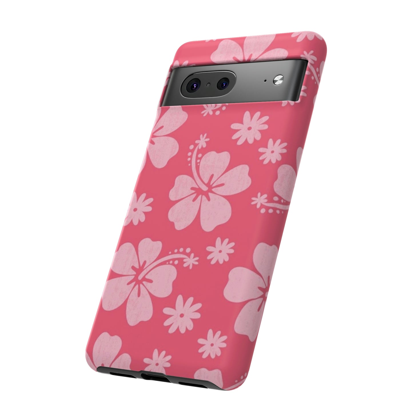 Pink hibiscus phone case/ for Samsung & Google phones /summer collection