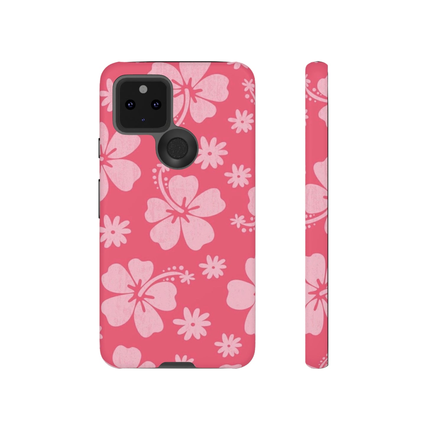 Pink hibiscus phone case/ for Samsung & Google phones /summer collection