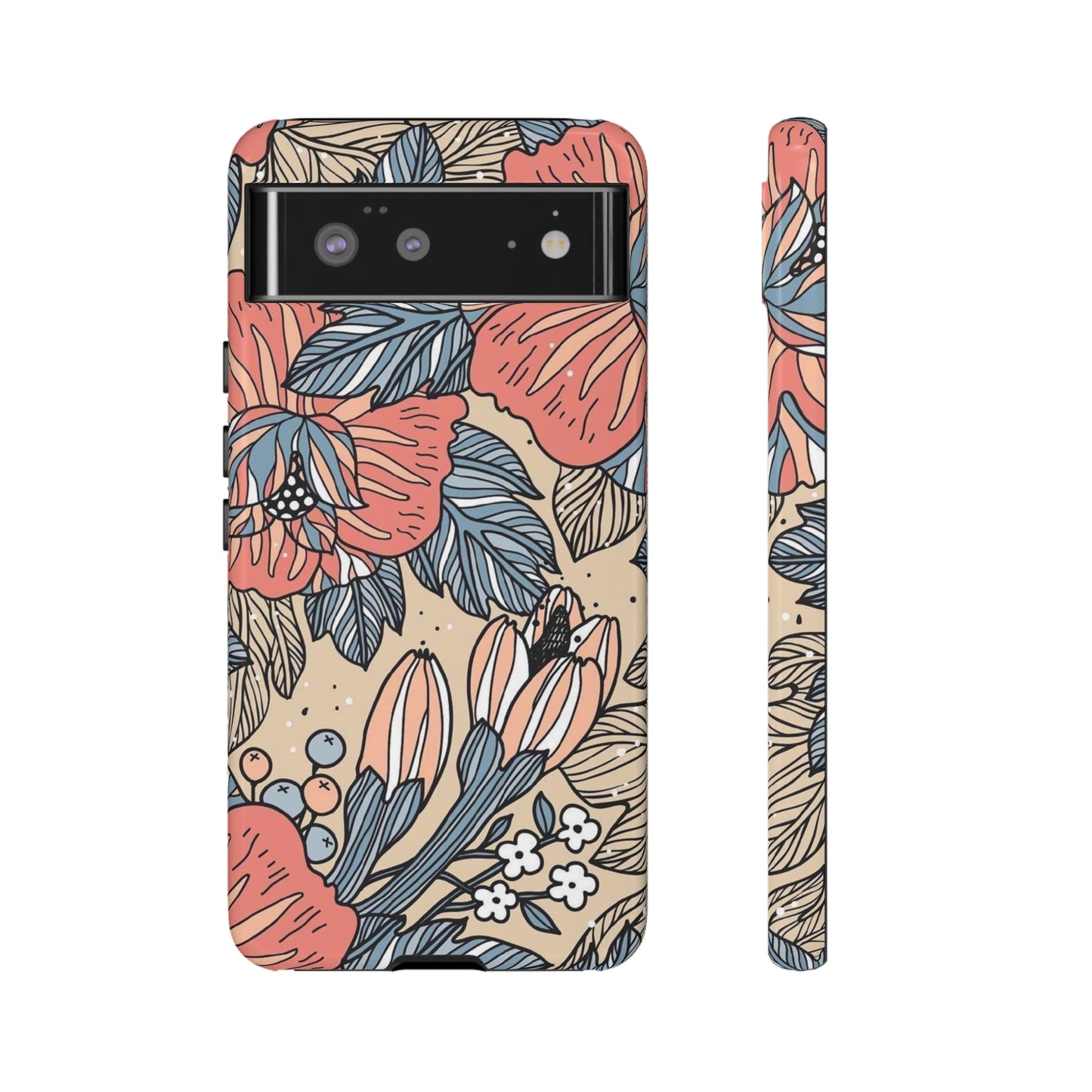 Floral Phone case, for Samsung & Google phone/Tough Cases/ Floral collection