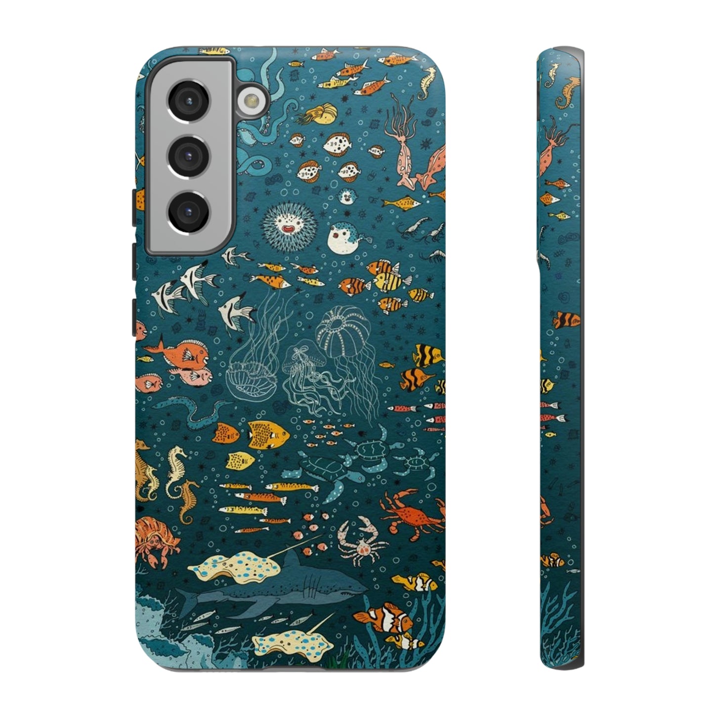 under the sea, phone case, for Samsung & Google phones, summer collection /Tough Cases