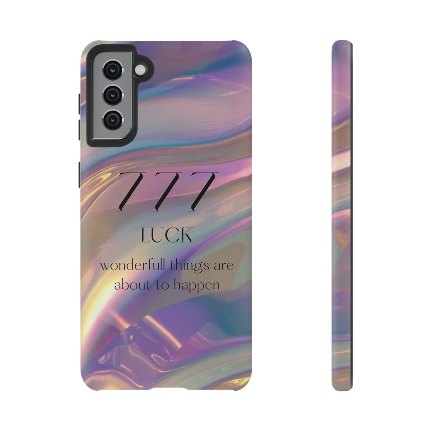 Lucky 7 phone case, for Samsung & Google phone/ Tough case/ LUX collection