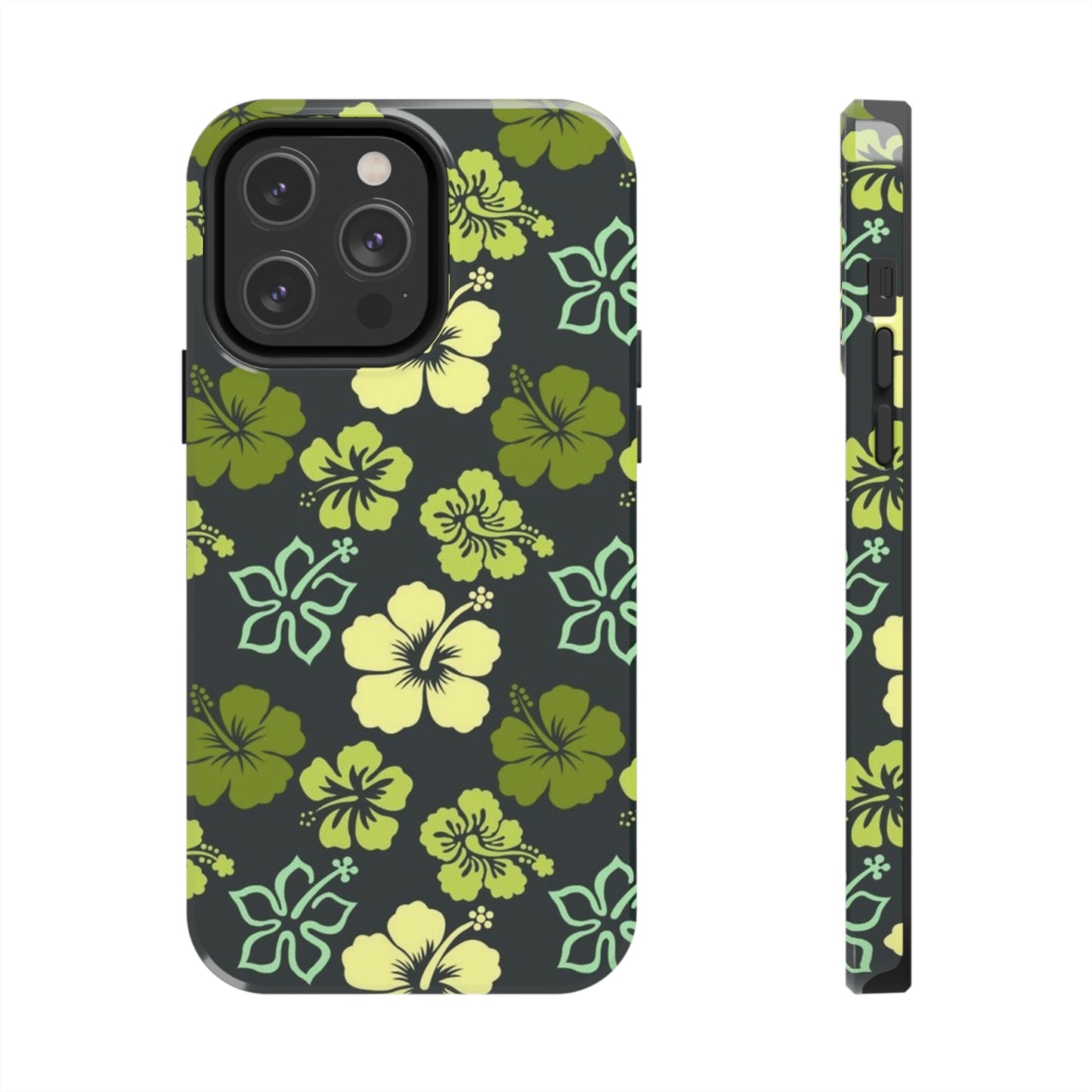 Green Hawaiian phone case for iPhone / summer collection Tough Phone Cases, Case-Mate