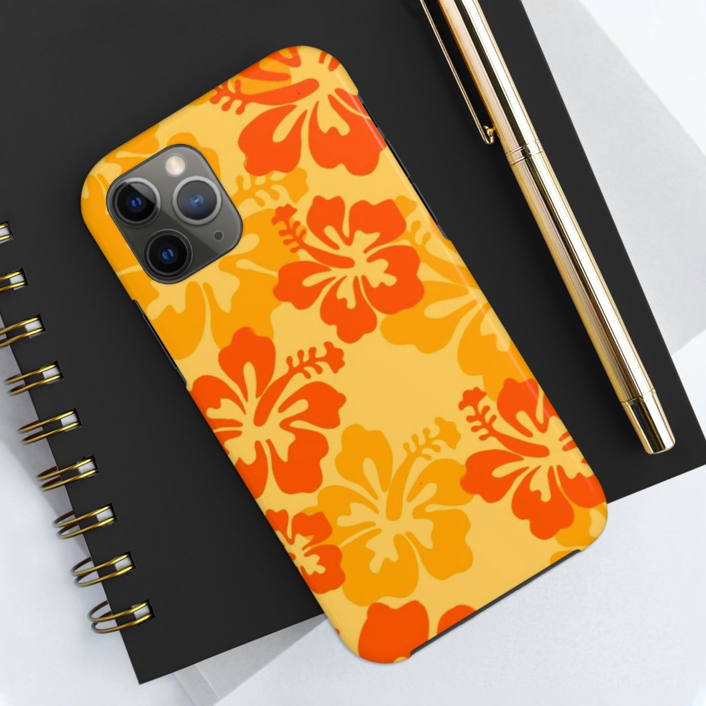 Orange summer, for iPhone, summer collection Tough Phone Cases, Case-Mate