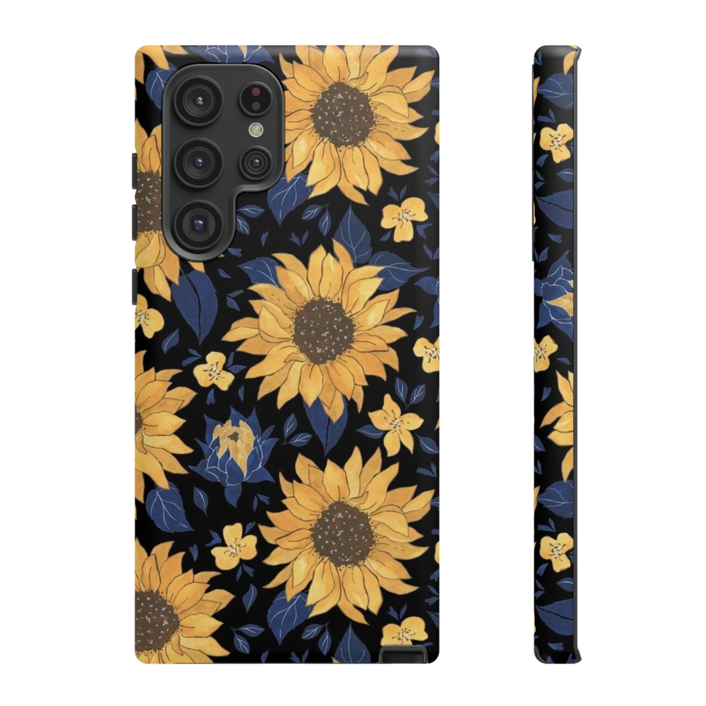 Sunflower phone case/ for Samsung & Google phones/ Floral collection/ Tough Phone Cases