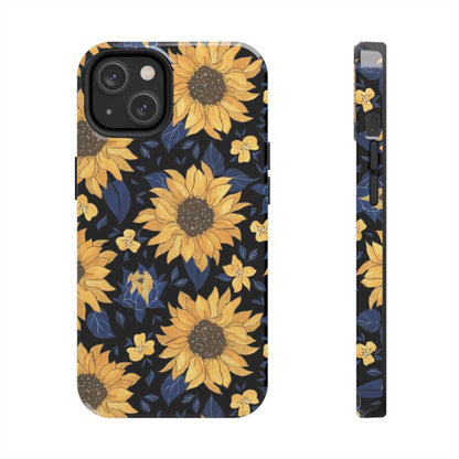 Sunflower phone case/ for iPhone/ Floral collection/ Tough Phone Cases