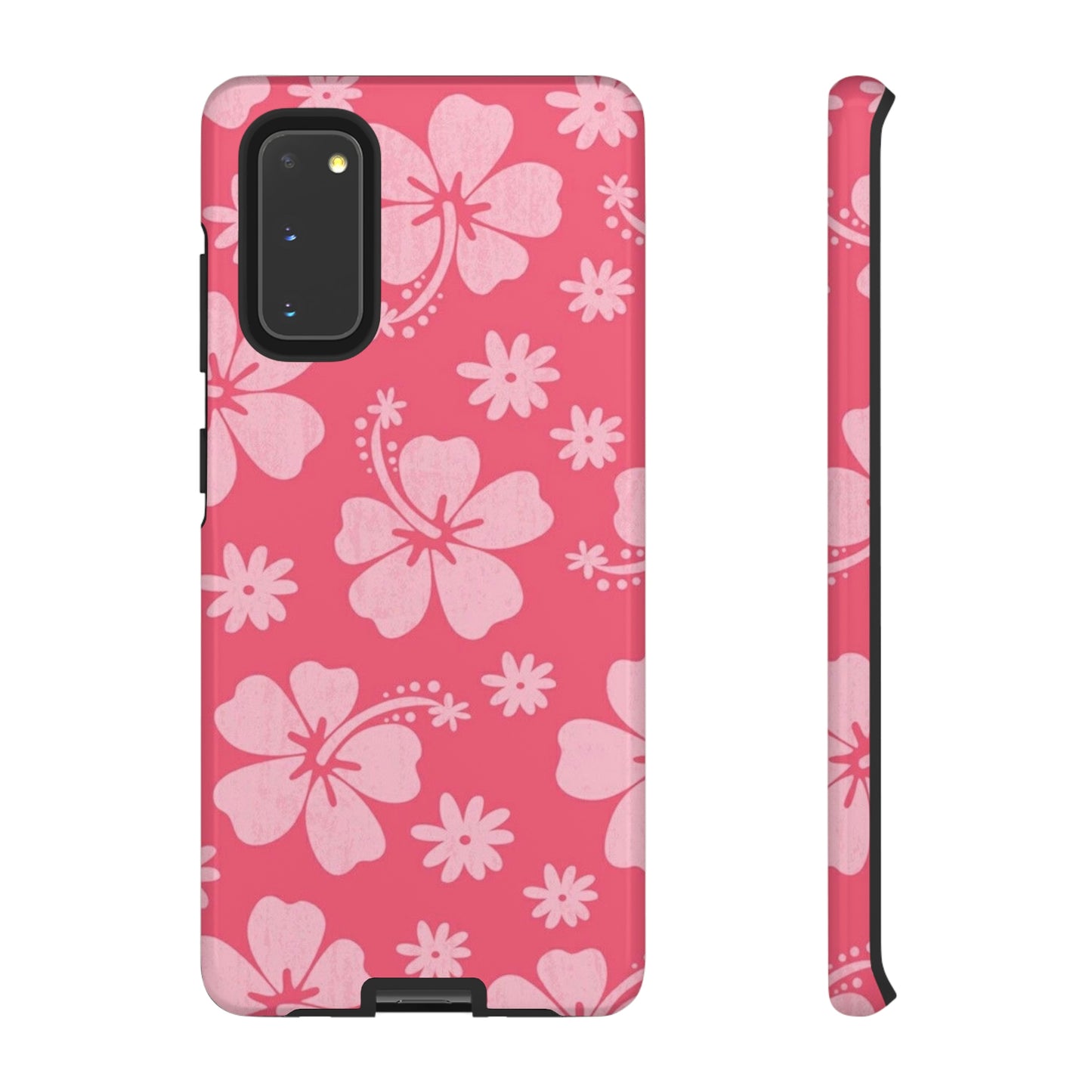 Pink hibiscus phone case/ for Samsung & Google phones /summer collection