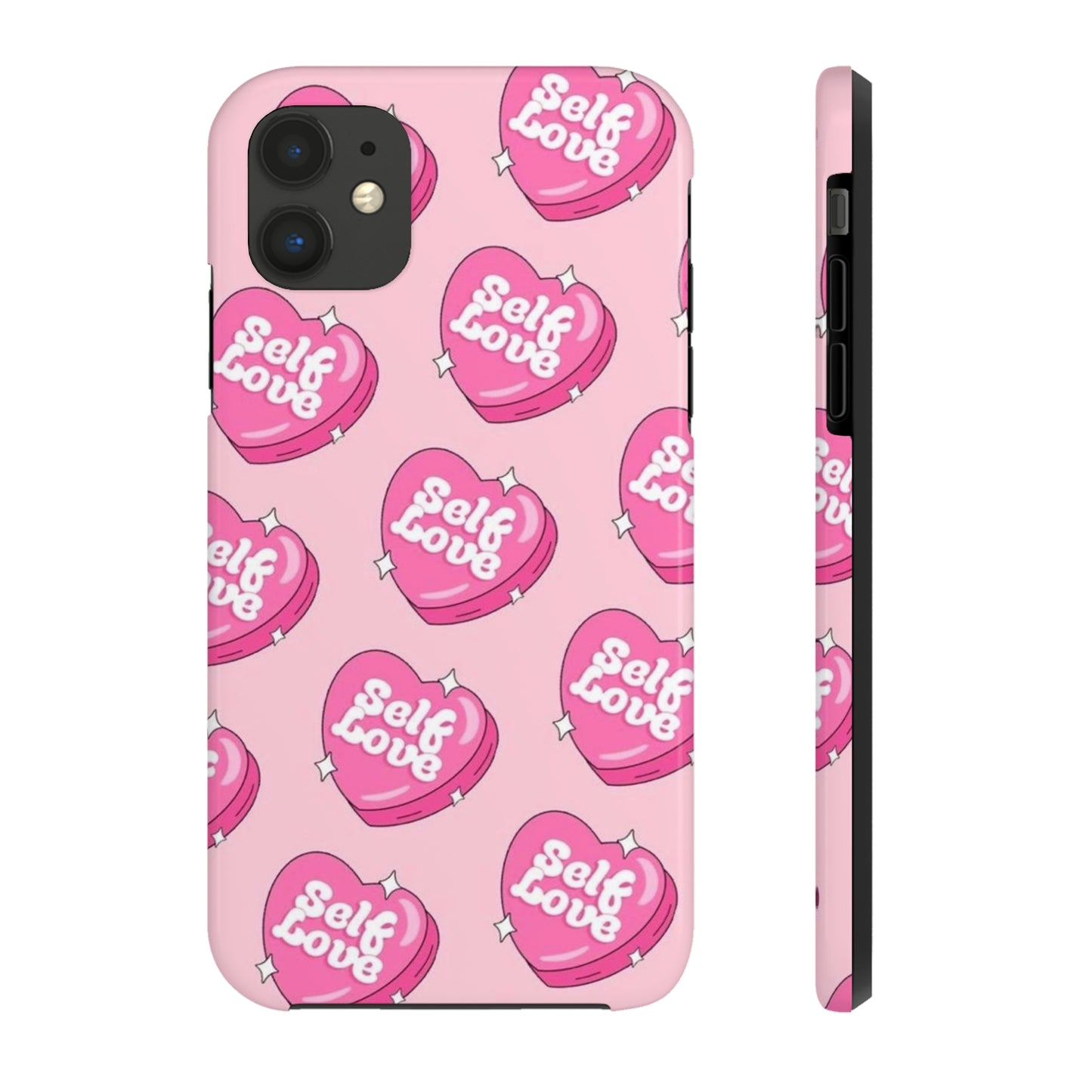 Self Love phone case/ for iPhones/heart collection Tough Phone Cases,