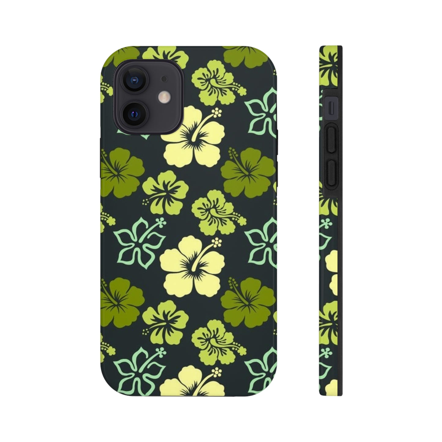 Green Hawaiian phone case for iPhone / summer collection Tough Phone Cases, Case-Mate