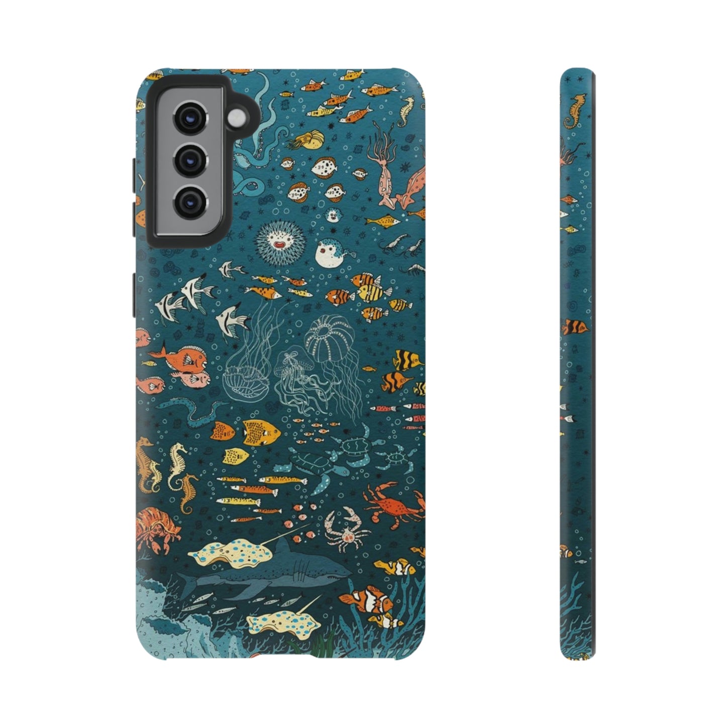 under the sea, phone case, for Samsung & Google phones, summer collection /Tough Cases