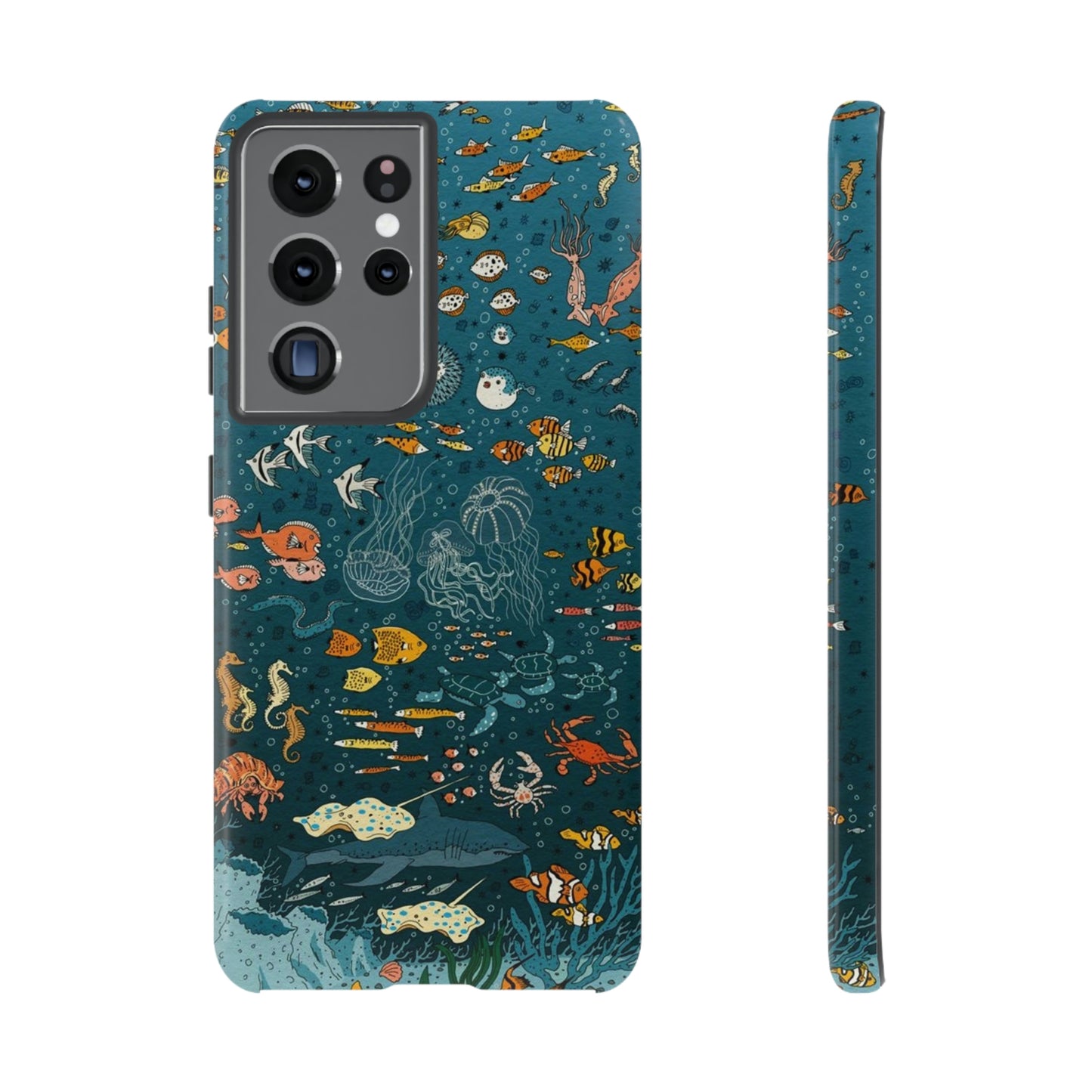 under the sea, phone case, for Samsung & Google phones, summer collection /Tough Cases