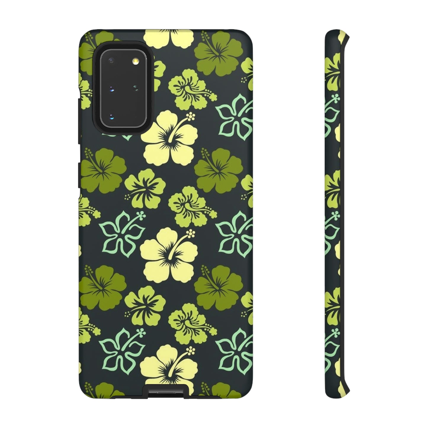 Green Hawaiian phone case for Samsung & Google phones / summer collection / Tough Cases