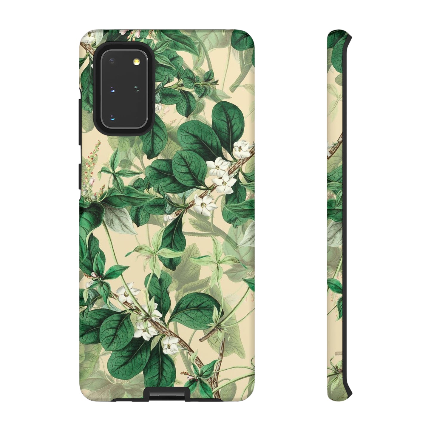 Green Petal phone case, for Samsung & Google phone./ Floral Collection