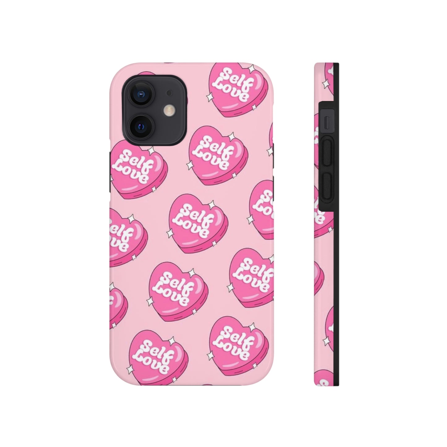 Self Love phone case/ for iPhones/heart collection Tough Phone Cases,