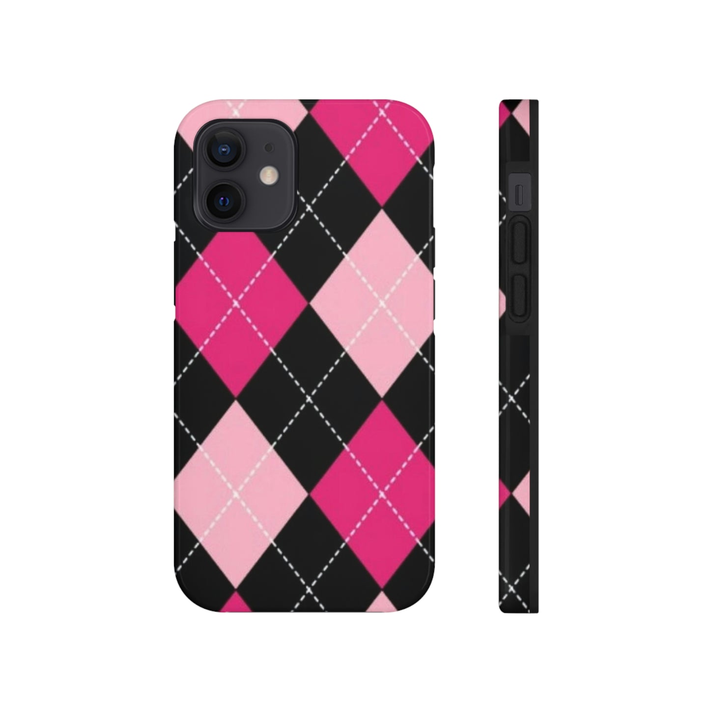 Pink Diamond phone case/ for iPhone/ plaid collection/ Tough Phone Cases