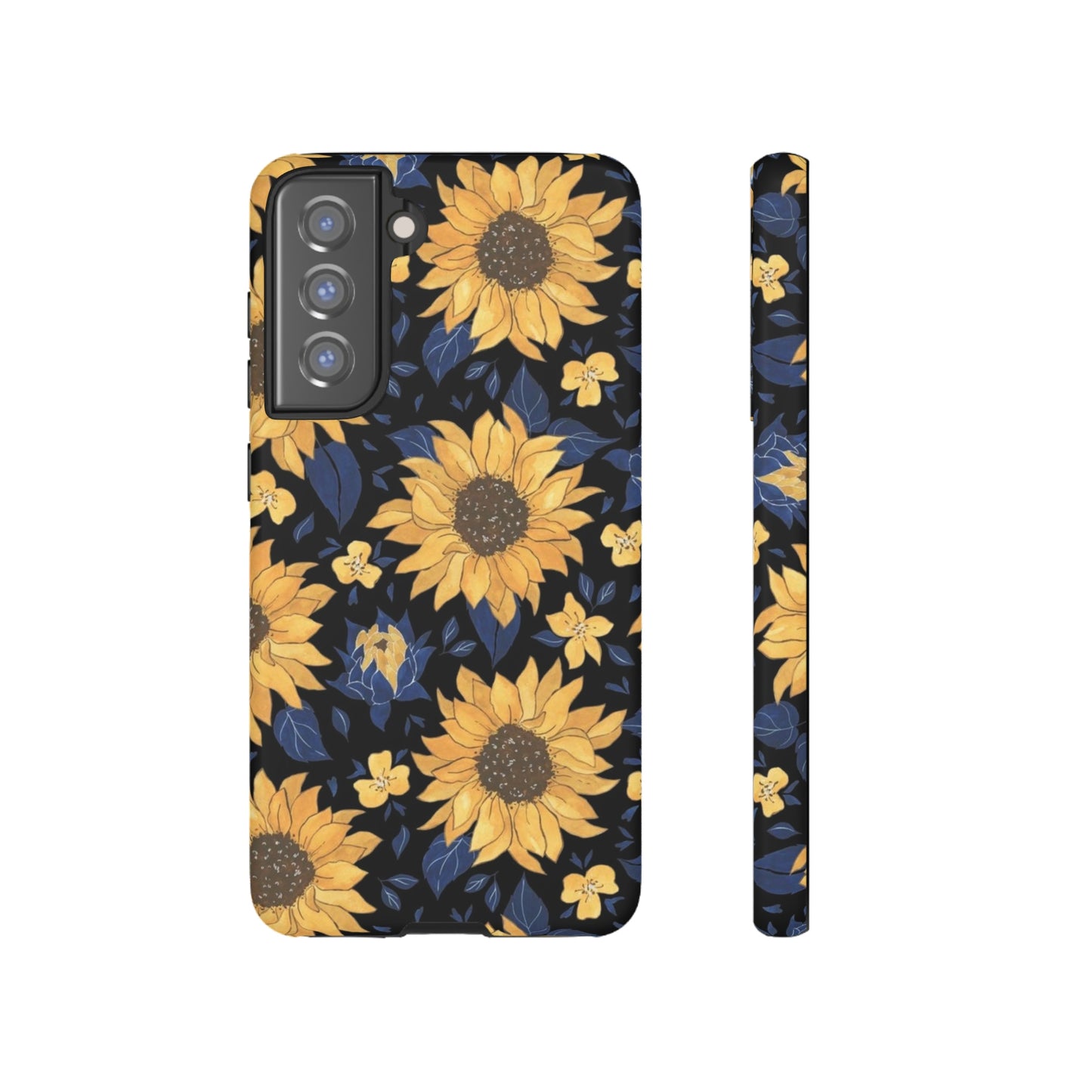 Sunflower phone case/ for Samsung & Google phones/ Floral collection/ Tough Phone Cases