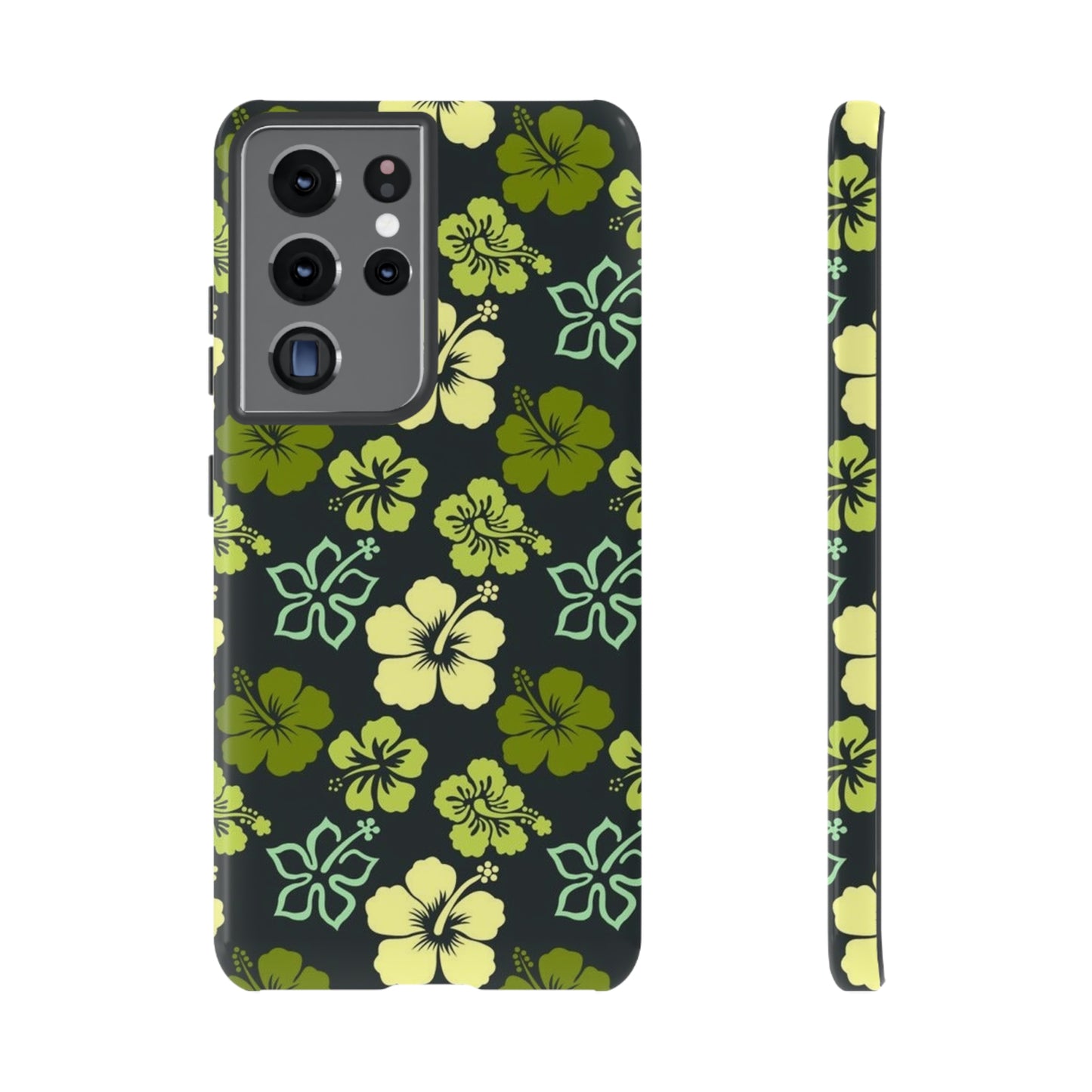 Green Hawaiian phone case for Samsung & Google phones / summer collection / Tough Cases