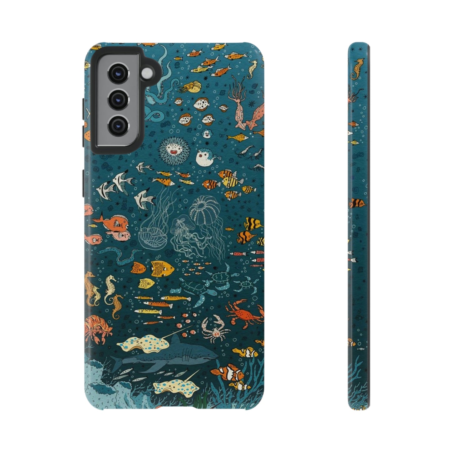 under the sea, phone case, for Samsung & Google phones, summer collection /Tough Cases