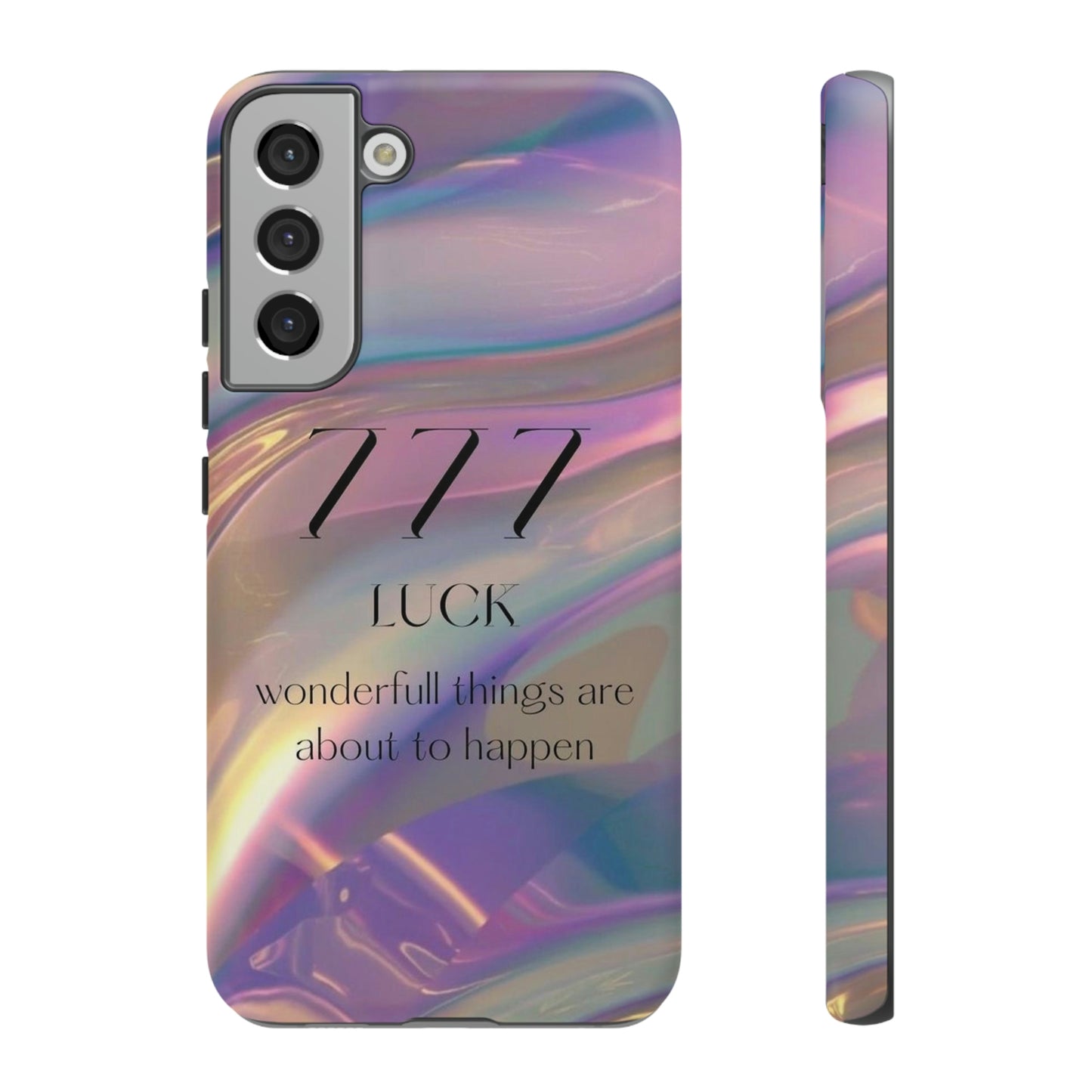 Lucky 7 phone case, for Samsung & Google phone/ Tough case/ LUX collection