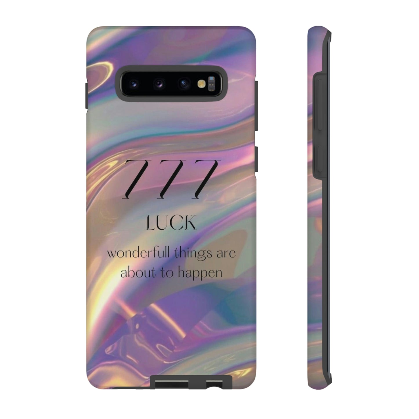 Lucky 7 phone case, for Samsung & Google phone/ Tough case/ LUX collection