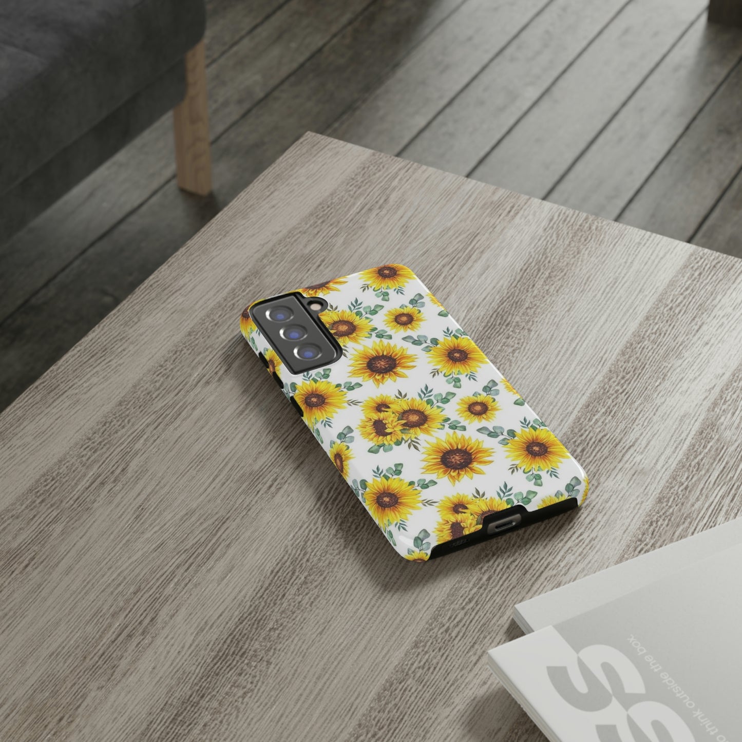 Sunny Sunflower phone case/ for Samsung & Google phones/ floral collection/Tough Cases