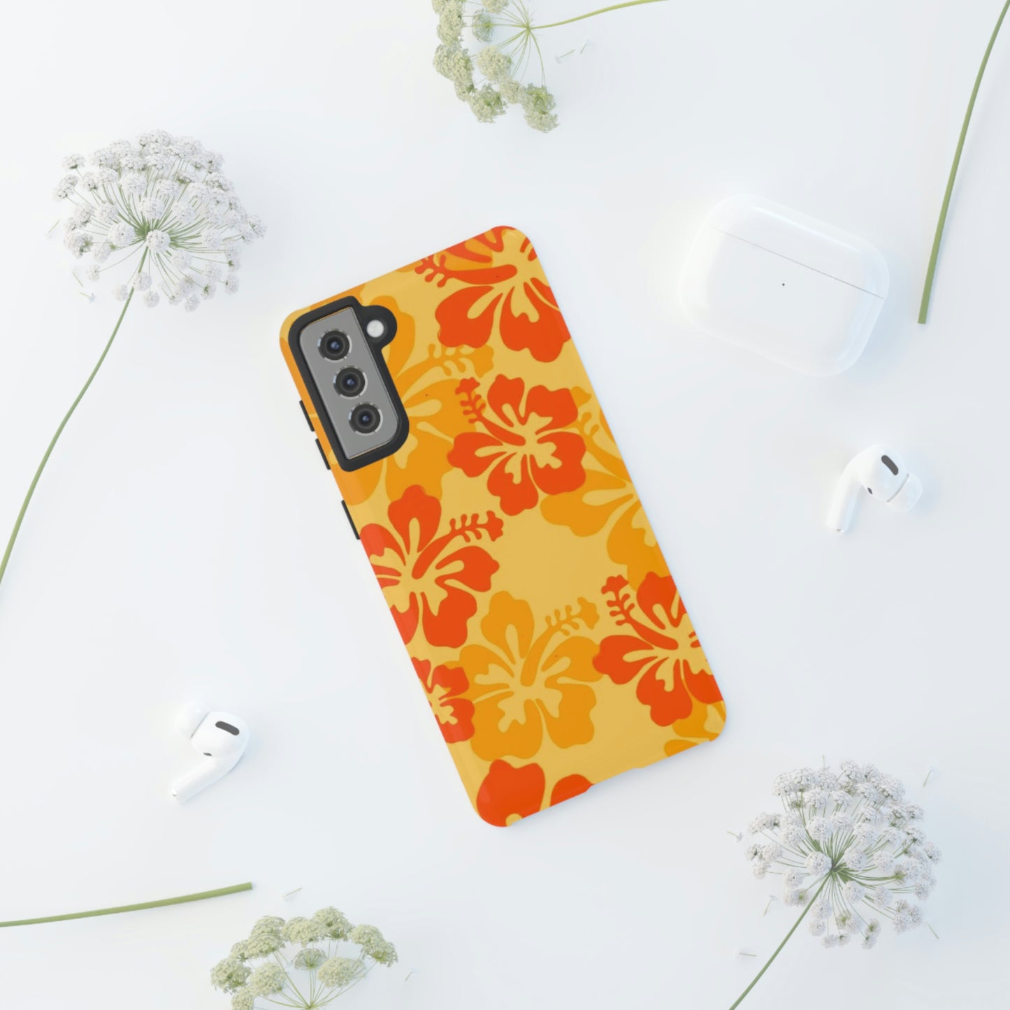 orange summer, phone case for Samsung & Google phones, summer collection/Tough Cases