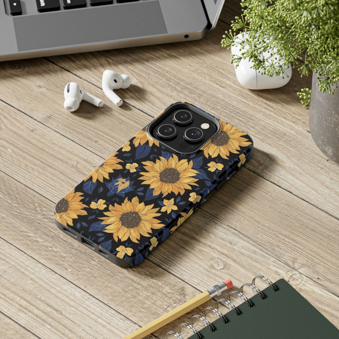 Sunflower phone case/ for iPhone/ Floral collection/ Tough Phone Cases