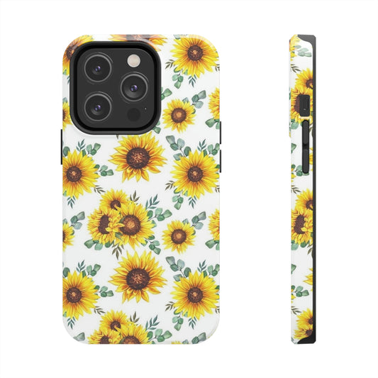 Sunny Sunflower phone case/ for iPhone/ floral collection/ Tough phone case