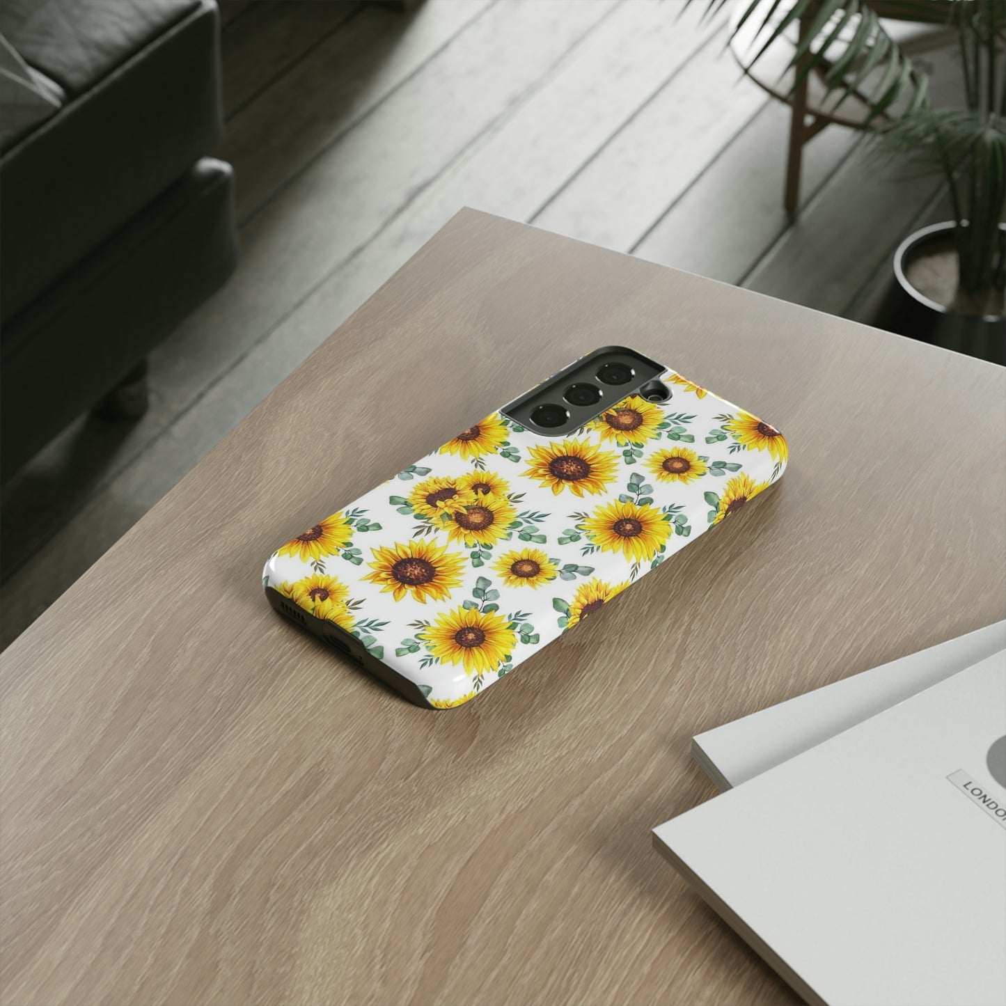 Sunny Sunflower phone case/ for Samsung & Google phones/ floral collection/Tough Cases