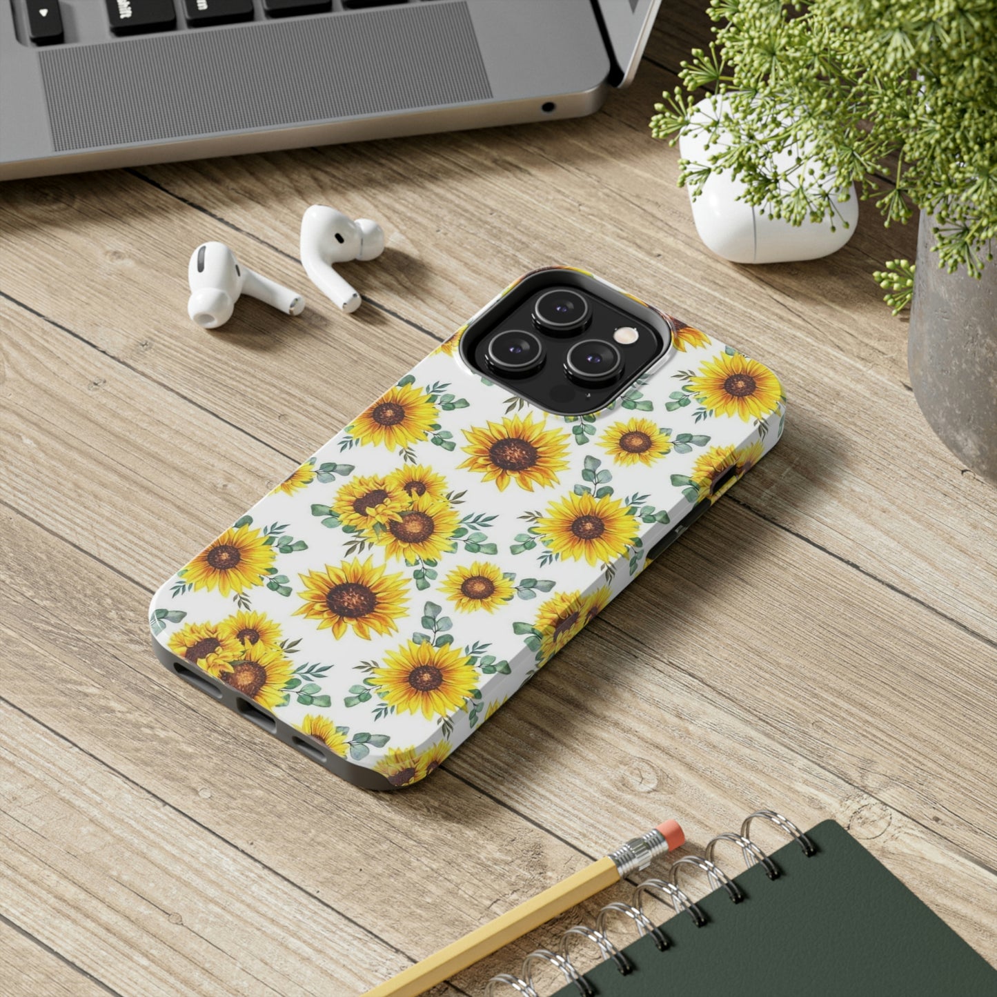 Sunny Sunflower phone case/ for iPhone/ floral collection/ Tough phone case