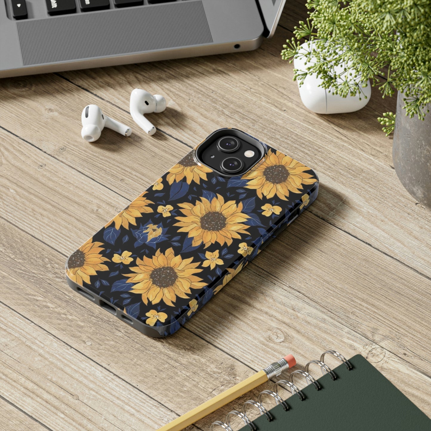 Sunflower phone case/ for iPhone/ Floral collection/ Tough Phone Cases