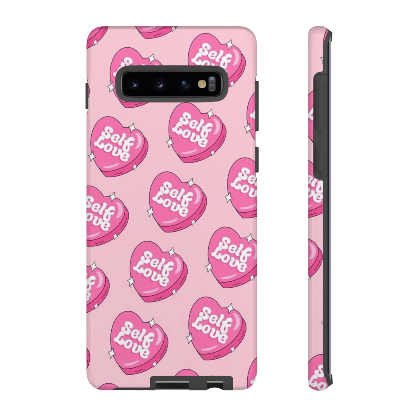 Self love phone case, for Samsung & google phones,/ heart collection/ tough case