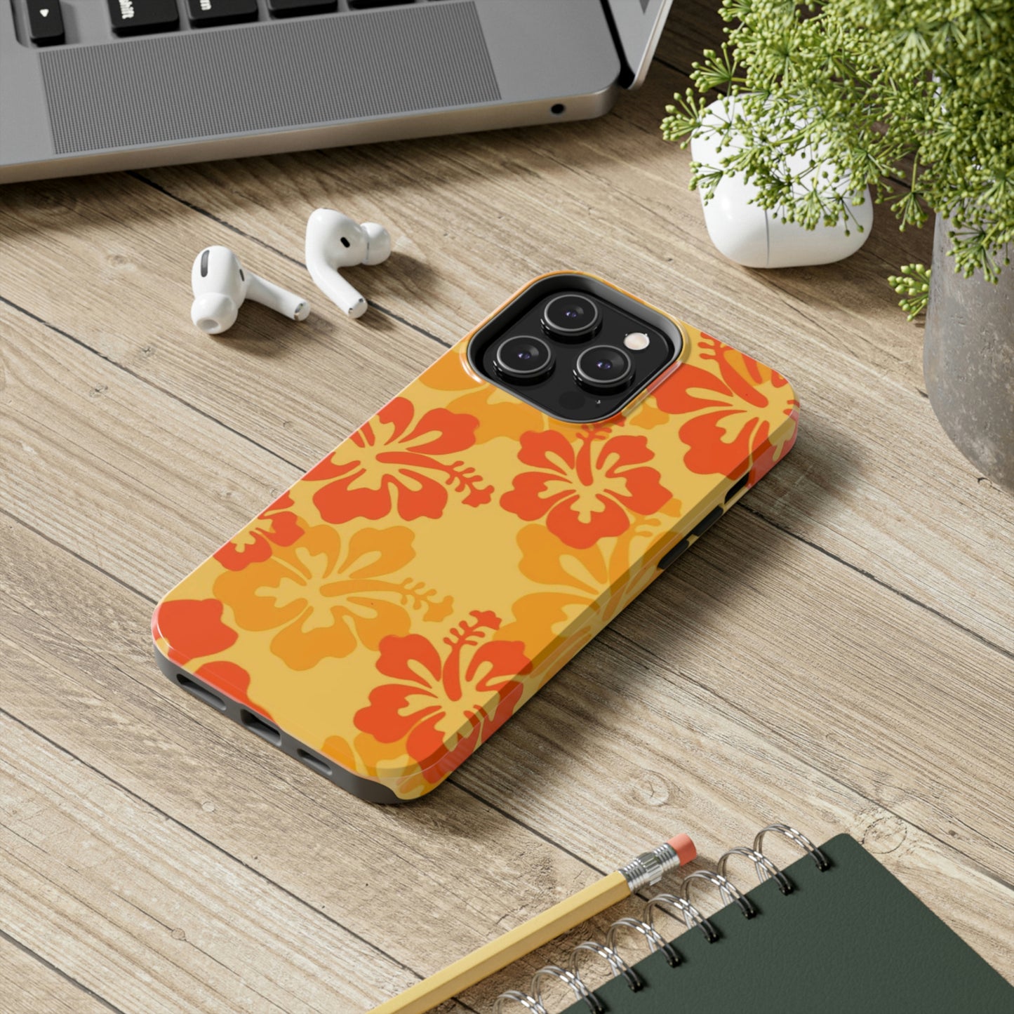 Orange summer, for iPhone, summer collection Tough Phone Cases, Case-Mate