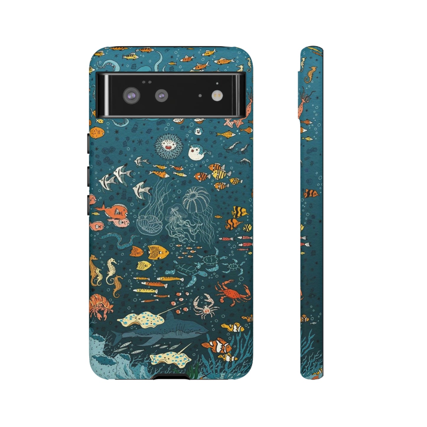 under the sea, phone case, for Samsung & Google phones, summer collection /Tough Cases