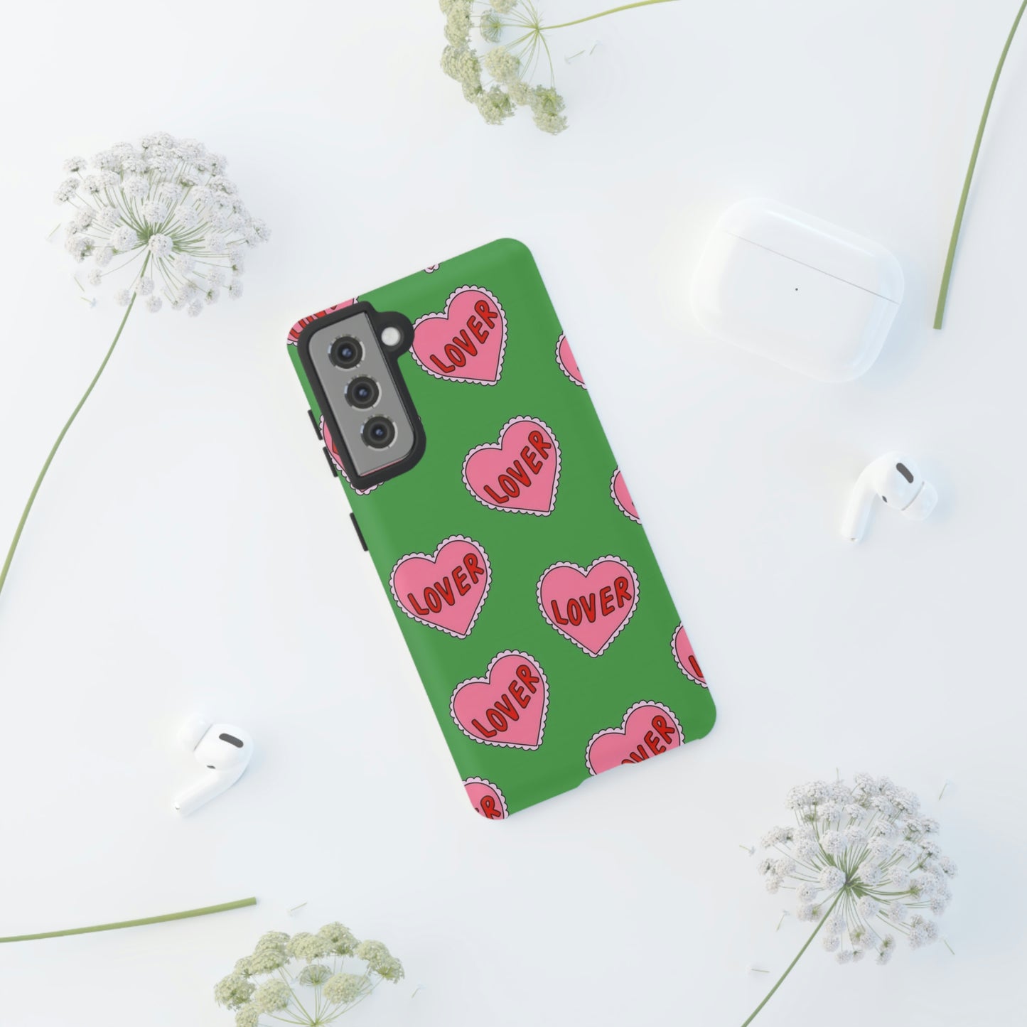 Lover Phone case, for Samsung & Google phones / heart collection/ Tough Cases