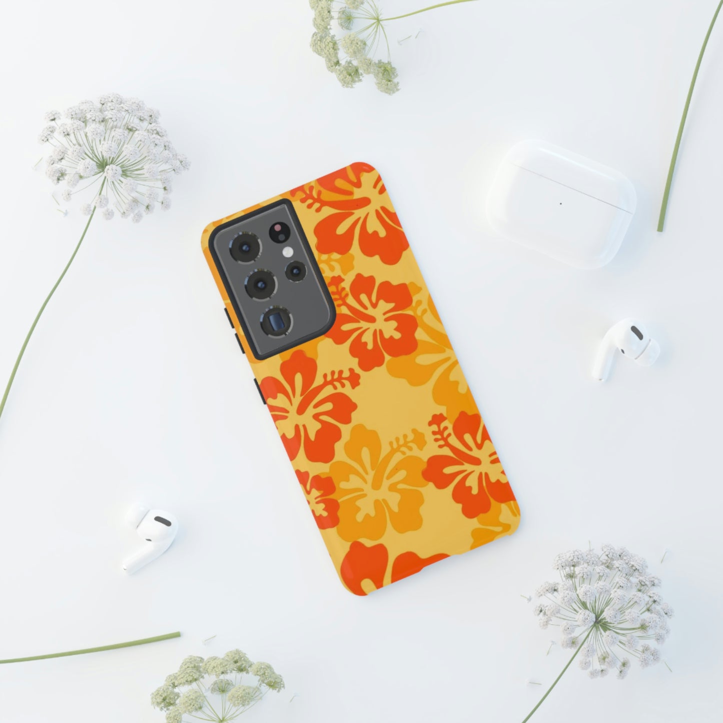 orange summer, phone case for Samsung & Google phones, summer collection/Tough Cases