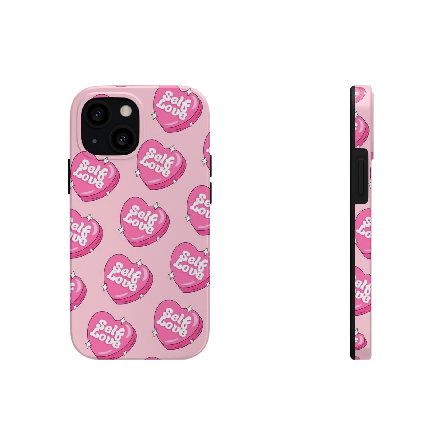 Self Love phone case/ for iPhones/heart collection Tough Phone Cases,