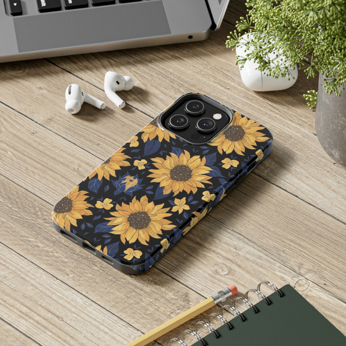 Sunflower phone case/ for iPhone/ Floral collection/ Tough Phone Cases